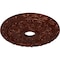 Ekena Millwork Spring Leaf Medallion (Canopies up to 5 5/8"), 19 7/8"OD x 3 5/8"ID x 1 1/4"P, Antique Copper CM19SPACS - alternate 4